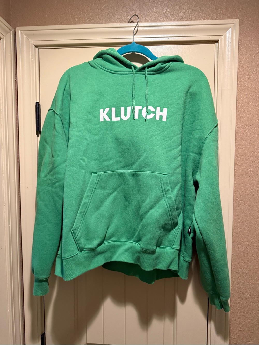 Men's Green Logo Hoodie Sweatshirt